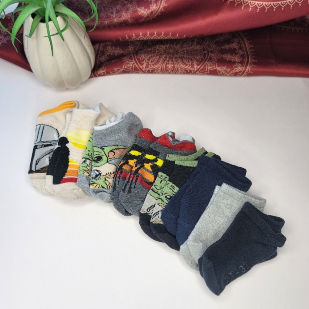 Toddler Ankle Socks 8 Pair 2t-3t